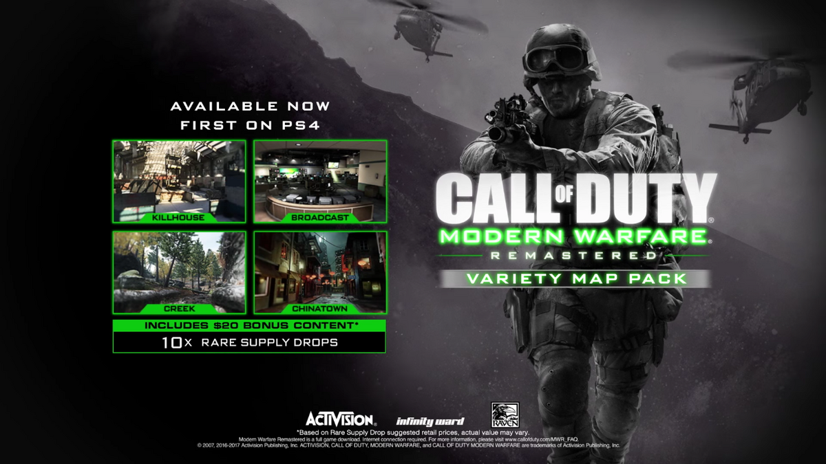 Call of Duty: Modern Warfare recebe 3 novos mapas em atualização