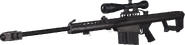 The Barrett .50cal's model