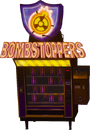 Bombstoppers candy perk machine