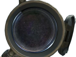 The Barrett .50cal's scope