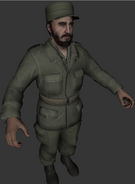 Fidel Castro's character model