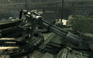 Minigun mounted on Abrams MW3