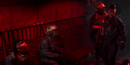 Oz with Graves during Operation Rogue Arsenal.