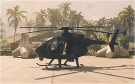 Attack Helicopter In-game WZ