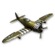The P-47 in the scorestreak menu icon