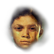 An image of Josefina seen in Raul's rage.