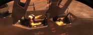 Neitsch and Mosely in the Blackbird. Note that Mosely is headless.