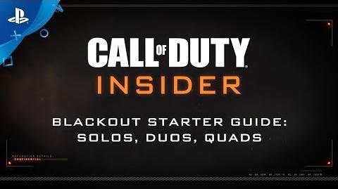 Call of Duty Black Ops 4 – Blackout “Solos, Duos, Quads” PS4