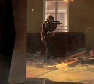 GIGN soldier holding the FAMAS MW3