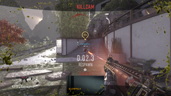 The KillCam in Call of Duty: Advanced Warfare.