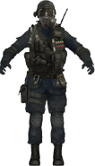 The assault SAS soldier render.