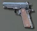 The M1911's beta menu icon (note the parkerized finish)