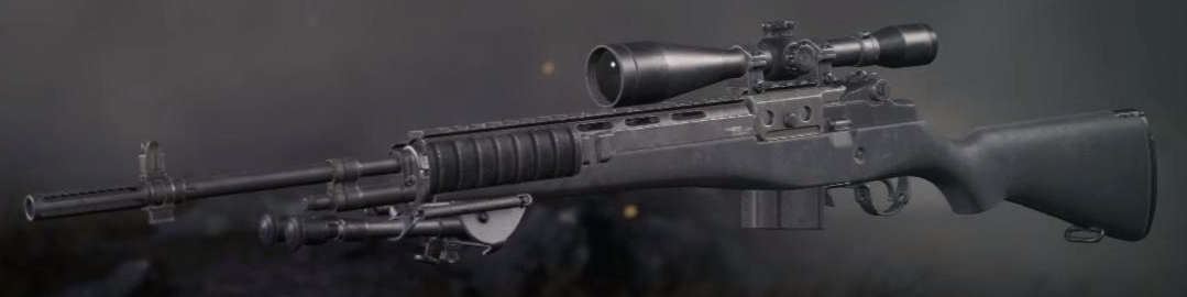 m21 suppressed sniper rifle