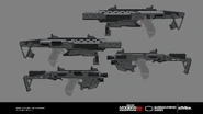 JAKFerocityCarbineKit ConceptArt MWIII.jpg (169 KB) Concept art of the Renetti's, JAK Ferocity Carbine Kit.