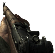 The M1 Garand in first-person.