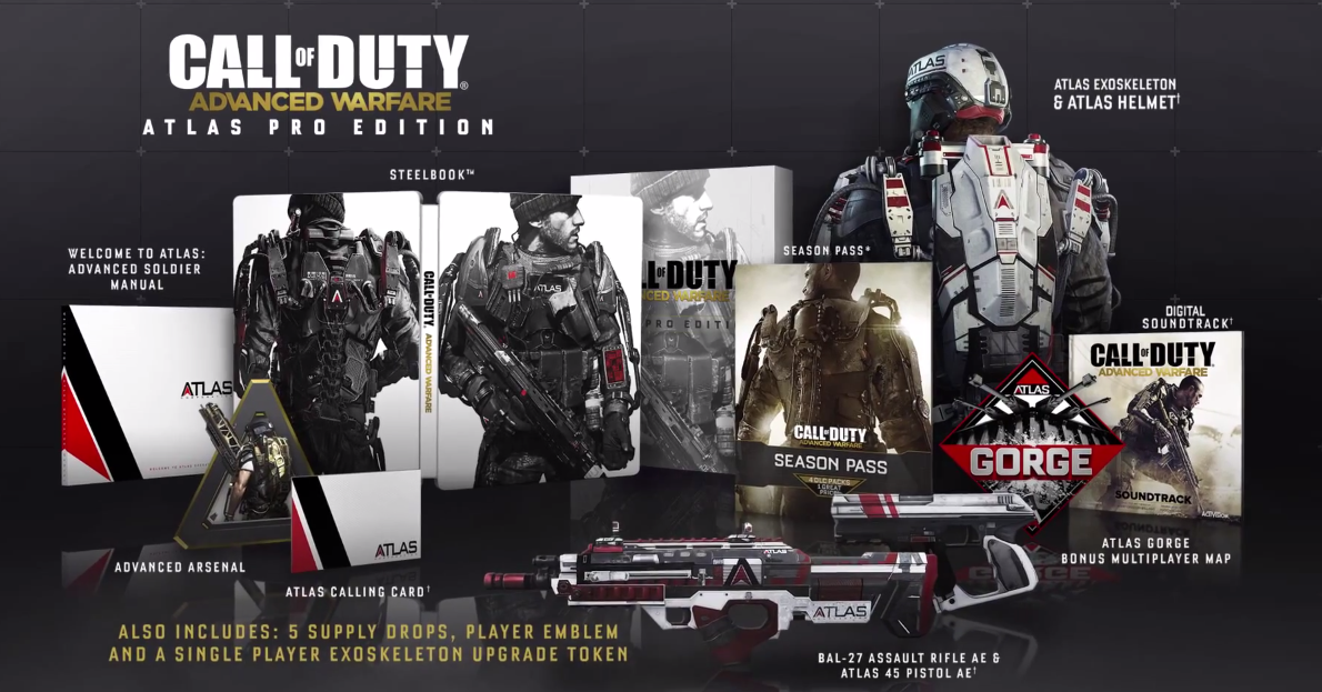 Call Of Duty Advanced Warfare - Day Zero Edition e Digital Pro Edition 
