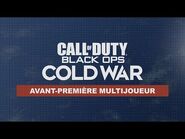 Avant-première Multijoueur de Call of Duty®- Black Ops Cold War