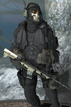 Game Call of Duty Simon Riley Ghost Skull Mask Full Face COD6