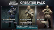 Packs de operador incluidos en las ediciones especiales