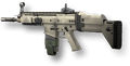 SCAR-H z celownikiem laserowym