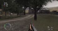 The HUD in Call of Duty 3