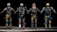 NRC soldiers 3D concept models BO3