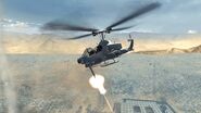 Attack helicopter MW3