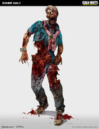 Male zombie concept IW