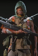 Lewis' "Survivalist" Skin in-game.
