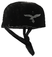 Fallschirmjaeger scrapped helmet WaW