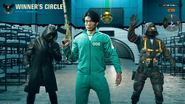 Winner's Circle during the Netflix Squid Game 2 event.
