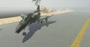 Air Force F-4s seen in Firing Range at the edge of the map.