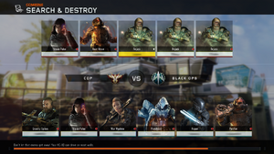 Search and Destroy loading screen BO3