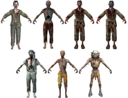 Shangri-La zombie character models BO