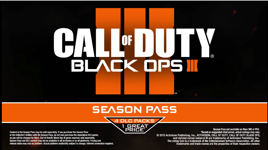 cod 3 season pass