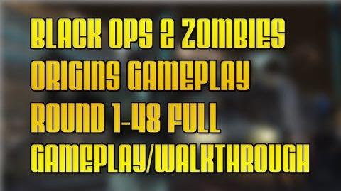 Black Ops 2 Zombies Origins Round 1-48 Full Gameplay Walkthrough