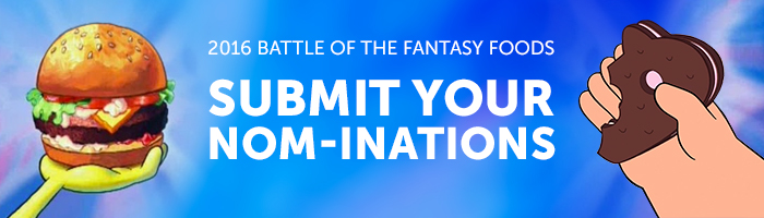 FantasyFood Nominations BlogHeader