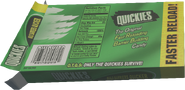 The bottom of the Quickies box.