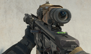 Double Tap shown equipped on the Auger DMR in the first-person.