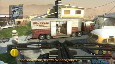 Call of Duty Black Ops - Multiplayer - Gun Game - Mitts - Nuketown - Stabby Stabby