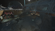 Moon receiving bay outside BO3