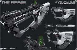 Cod Ghost Ripper Smg