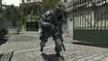 A French GIGN operator, running with his SCAR-L.