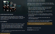 After launch info. change