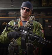 Adler as an operator in Call of Duty: Black Ops Cold War multiplayer.