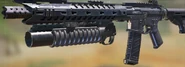 M4 M203 CoDM.png (479 KB) The Underbarrel Launcher equipped on the M4.