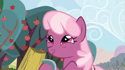 Cheerilee is high.png