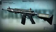 M4A1 TECH during Early Testing.
