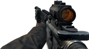 A silenced M4A1 with a Reflex Sight, found in "F.N.G.", "Crew Expendable", "Safehouse", "The Sins of the Father", "Ultimatum", "All In" and "No Fighting In The War Room".