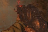 The Porter's Mark II Ray Gun in first person.